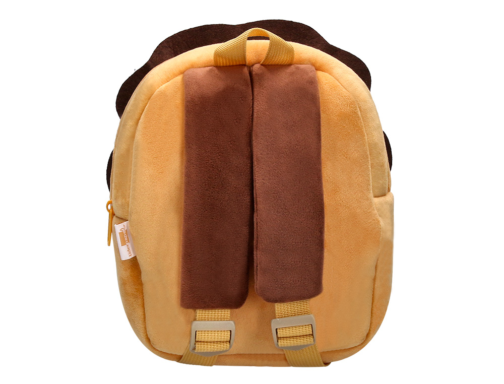 MOCHILA PREESCOLAR LIDERPAPEL PELUCHE INFANTIL LEON 260X100X240 MM