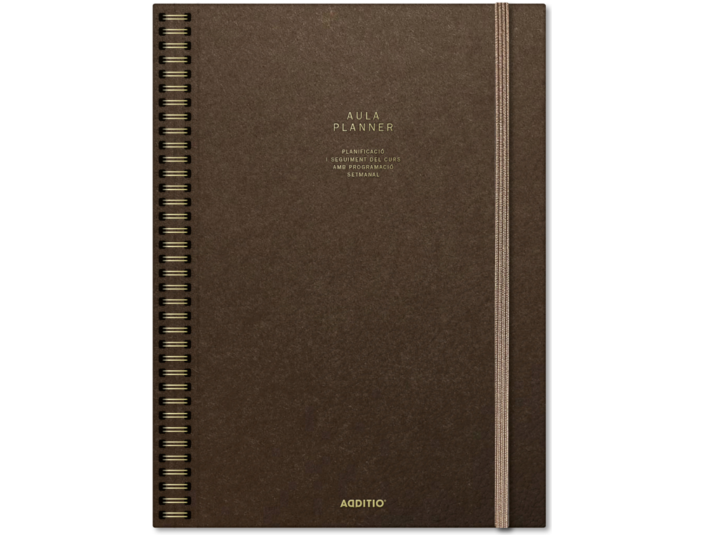 CUADERNO AULA PLANNER CATALAN ADDITIO DIN A4 160 PAGINAS PLAN ANUAL Y MENSUAL CON PROGRAMACION Y EVALUACION