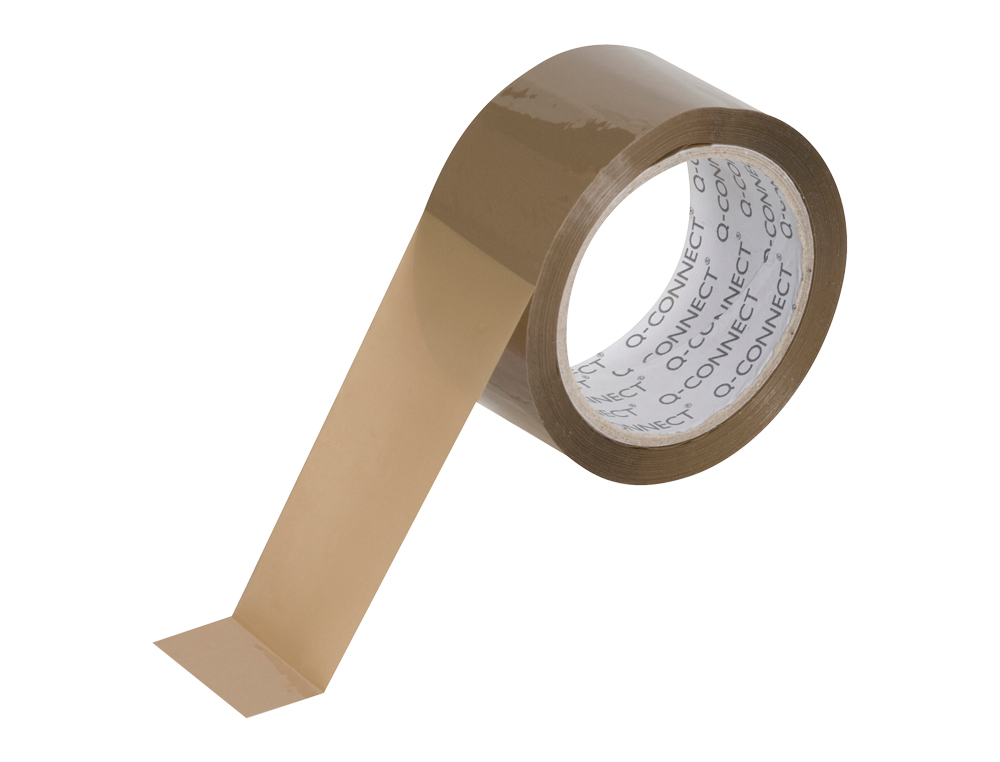 CINTA ADHESIVA Q-CONNECT POLIPROPILENO HAVANA 66 MT X 50 MM PARA EMBALAJE