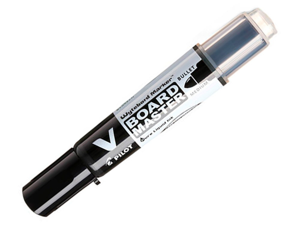 ROTULADOR PILOT V BOARD MASTER PARA PIZARRA BLANCA NEGRO TINTA LIQUIDA TRAZO 2,3MM