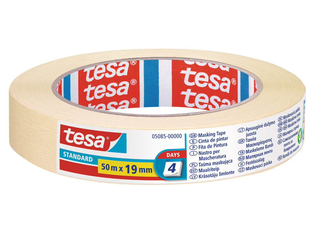 CINTA ADHESIVA TESA PARA PINTOR 50 MT X 19 MM